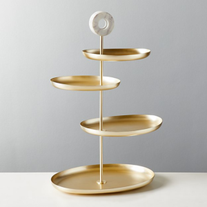 Gold 4 Tier Stand