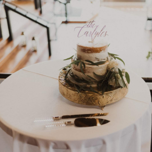 Silver Cake Pedestal