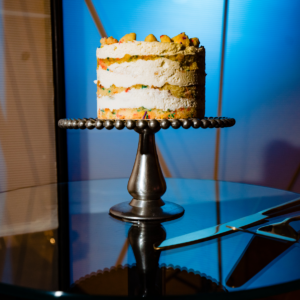 Small Silver Cake Stand