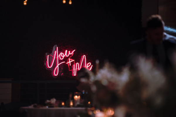 You + Me Neon Sign