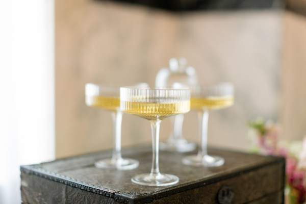Fluted Coupe/Champagne Glasses