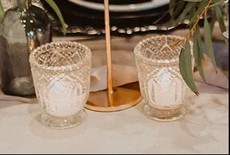 Cut Glass Votives