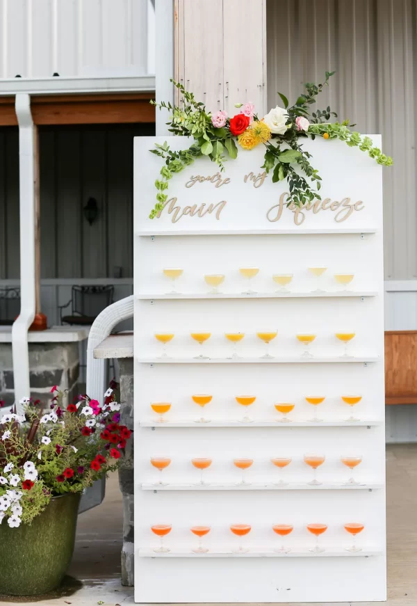 White Display Wall