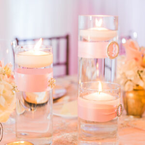 Floating Candle Pillars